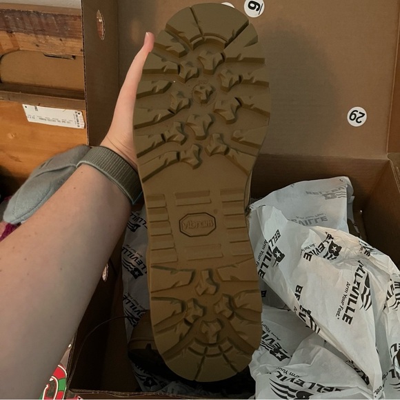 Belleville Military Steel Toe Boots NWT main image 4